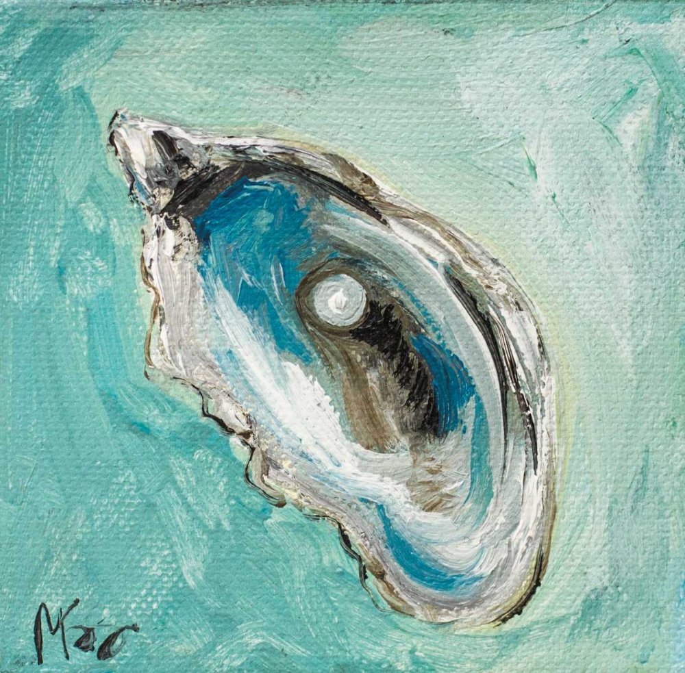 Karmakara Pearl in Oyster - Fine Art Print Wall Art ON Canvas ONLY